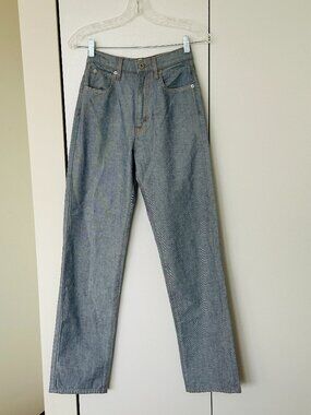 SLVRLAKE NWOT "London" Straight Leg Jeans in Sky Reverse (Made in USA) - Size 25